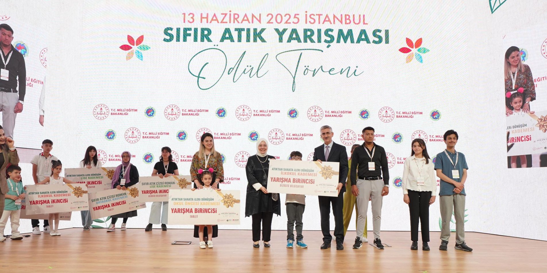 Sıfır Atık Yarışması Ödül Töreni, İstanbul'da Şölen Gibi Yapıldı SIFIR ATIK YARIŞMASI ÖDÜL TÖRENİ, İSTANBUL'DA YAPILAN GÖRKEMLİ BİR PROGRAMLA GERÇEKLEŞTİ