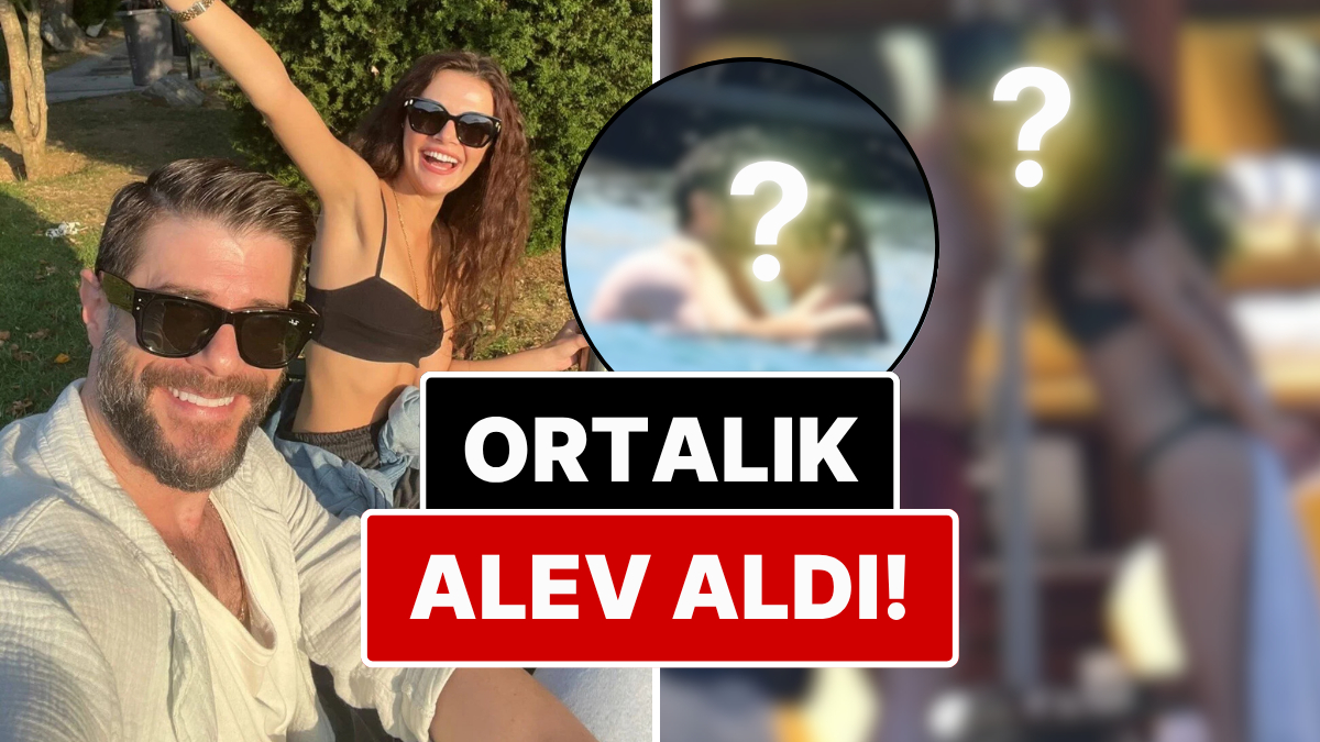 Sinem Unsal Ve Berk Cankattan Tatilde Romantik Anlar