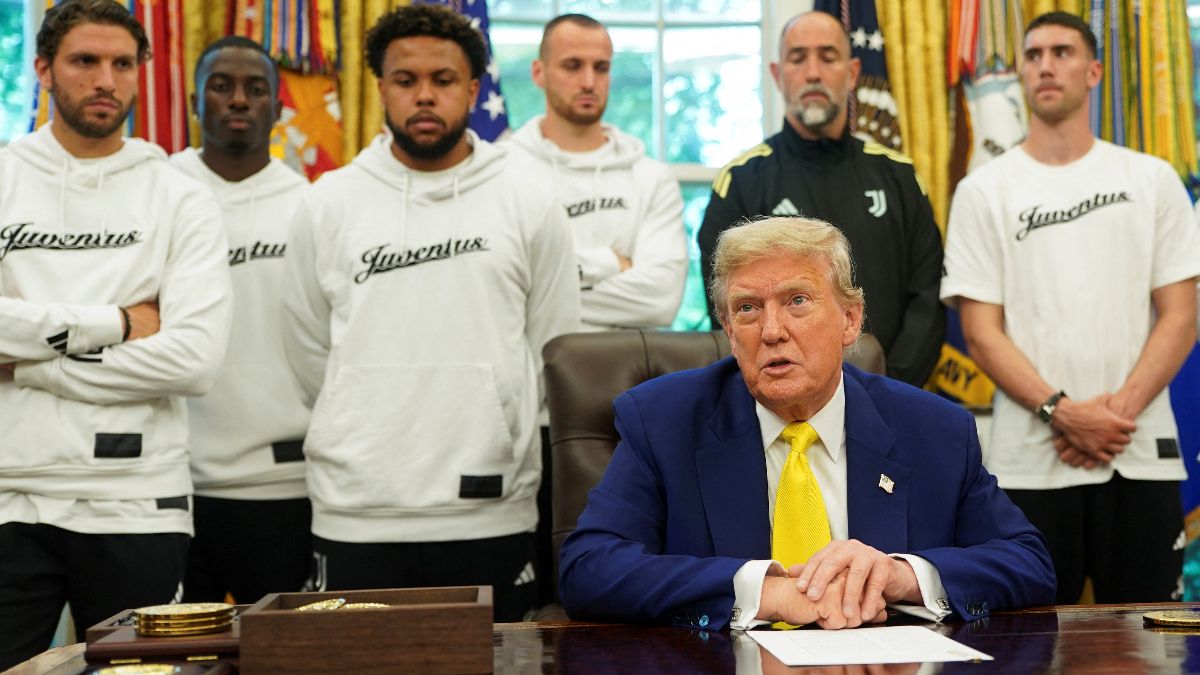 Trump ve Juventus Takımı