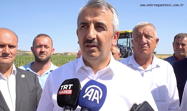 Edirne Valisi’nden Tarla Yangınlarına Karşı Uyarı: "Her Birey Tedbir Almalı"