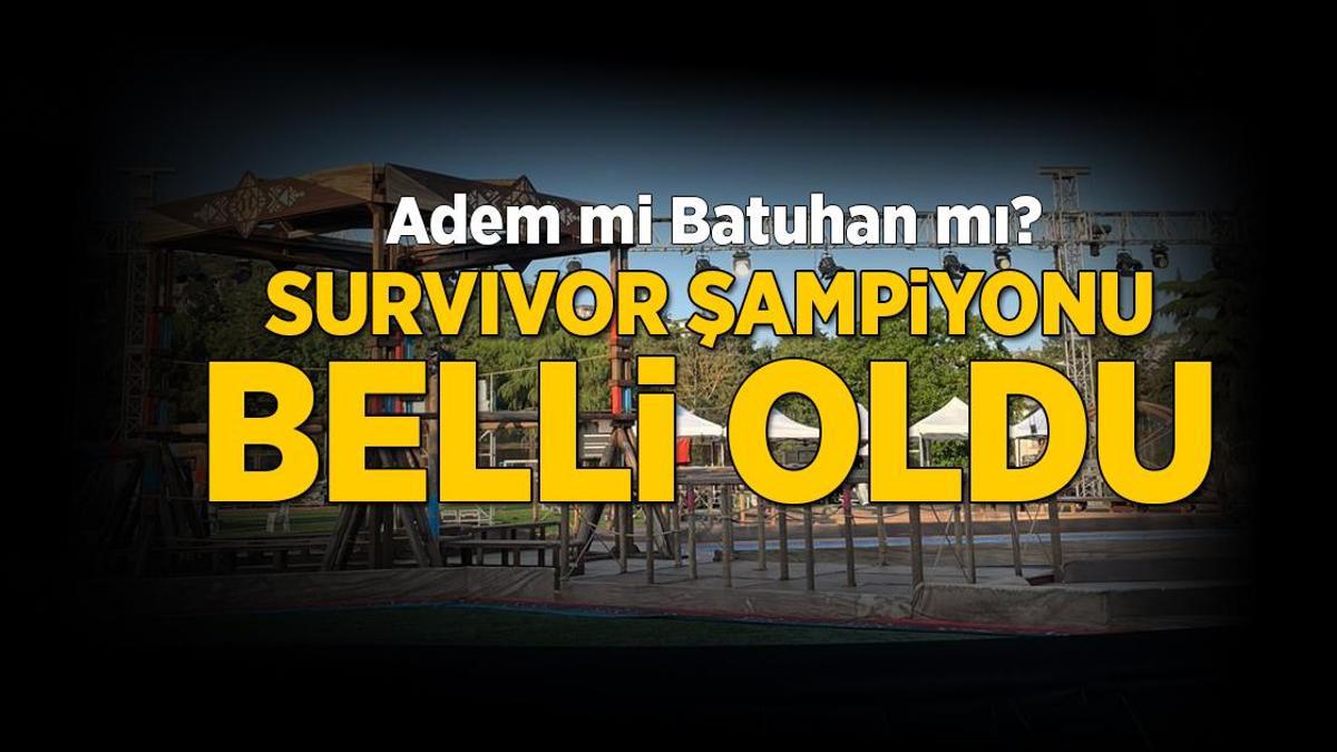 Survivor 2025 Sampiyonu Kim Oldu Adem Kilicci Mi Batuhan Karacakaya
