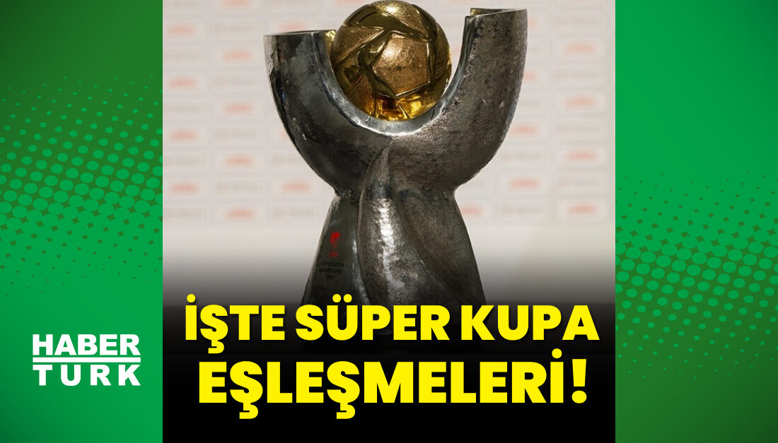 Süper Kupa Eşleşmeleri Belli Oldu: Galatasaray ve Fenerbahçe Yolda Yeni