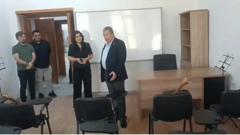 Tarihi Cumhuriyet İlkokulu, Sanat ve Eğitim Atölyesine Dönüşüyor Darende’deki Tarihi