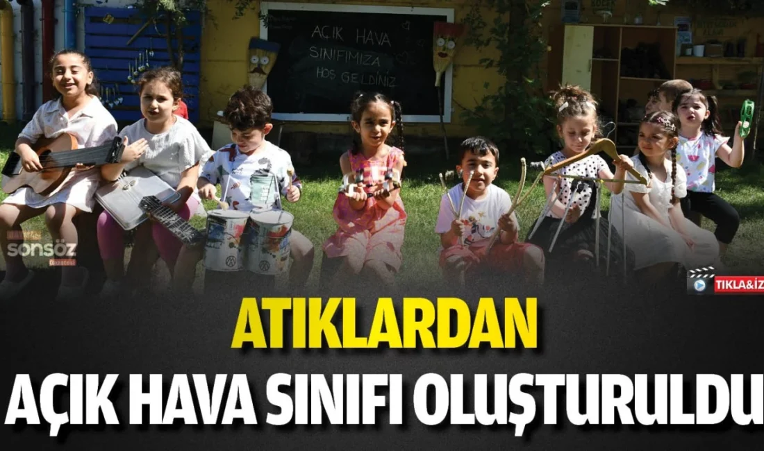 Belde Mahallesi’nde Sıfır Atık Projesi: Açık Hava Sınıfı Hayata Geçirildi