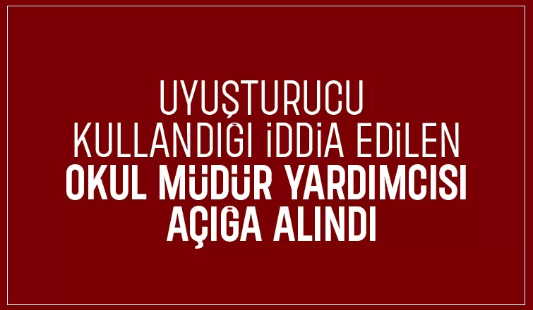 Karasu’da Uyuşturucu İddiasıyla Müdür Yardımcısı Gözaltına Alındı Gözaltı Süreci ve