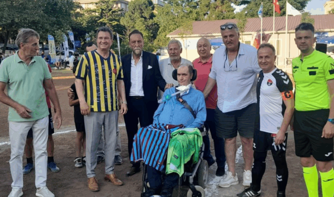 Yücespor Kulübü’nün Geleneksel Veteranlar Turnuvası Başladı İsmail Gökçek’in Anlamlı Vuruşu
