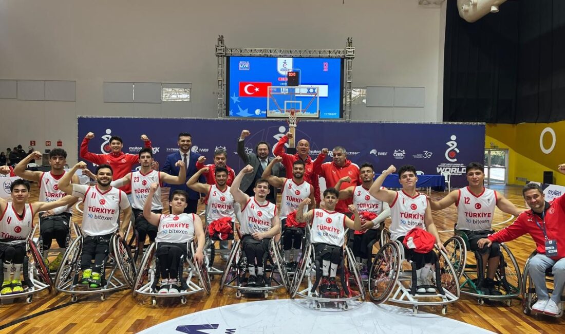 Türkiye U23 Tekerlekli Sandalye Basketbol Milli Takımı, Dünya Şampiyonası’na Fırtına