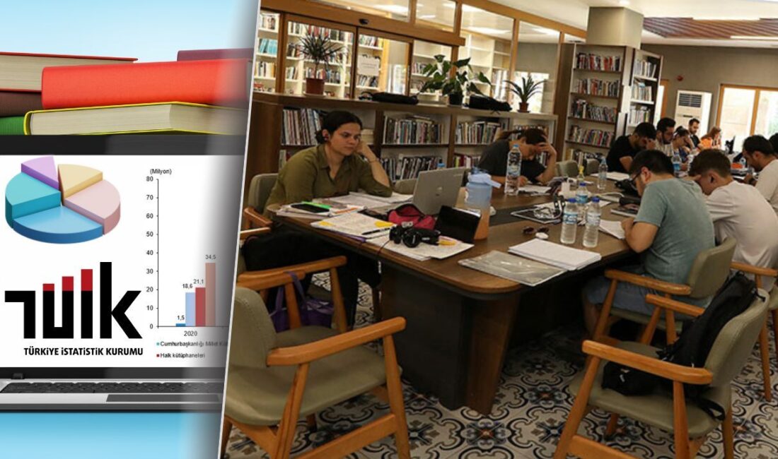 2024 Kütüphane İstatistikleri: Türkiye’deki Okuma Kültürü Üzerine Veriler Açıklandı Türkiye