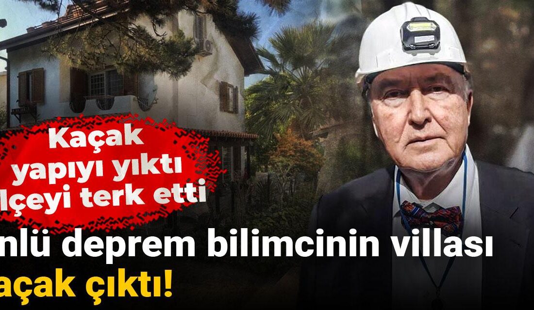 Türkiye’deki Depremin Ardından Prof. Dr. Övgün Ahmet Ercan’ın Kaçak Yapıları