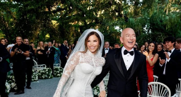 Jeff Bezos ve Lauren Sanchez, Venedik’te Göz Kamaştıran Düğün Yaptı