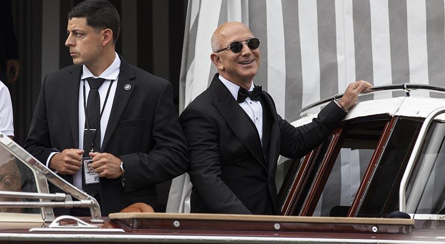 Jeff Bezos ve Lauren Sanchez’in Venedik’teki Görkemli Düğünü Amazon’un kurucusu