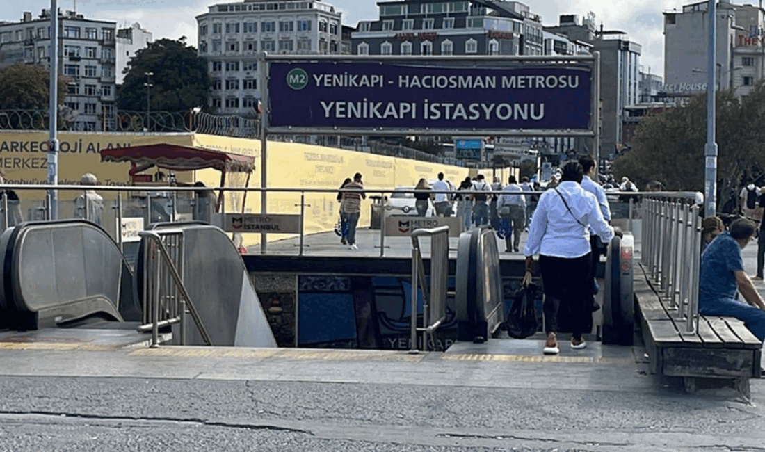 Yenikapı Metro İstasyonu’nda İntihar Girişimi: Seferler Durduruldu Olayın Ayrıntıları M2
