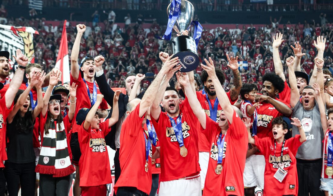 Olympiakos, 14. Şampiyonluğunu Kazandı Yunan basketbol liginde Olympiakos, müthiş bir