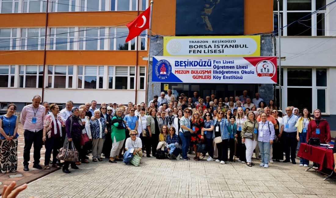Trabzon’da Geleneksel Mezunlar Buluşması: Eğitimde Bir Araya Gelmek Beşikdüzü Mezunları