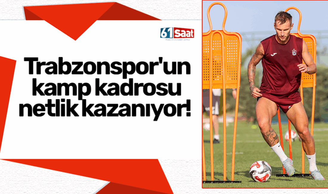 Trabzonspor’un Kamp Kadrosu Netleşiyor: Sakatlıklar Dikkat Çekiyor Milli Takım Oyuncuları