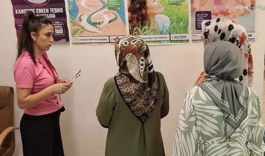 Elazığ’da Ücretsiz Kanser Taramaları Devam Ediyor Erken Teşhis Hayat Kurtarıyor