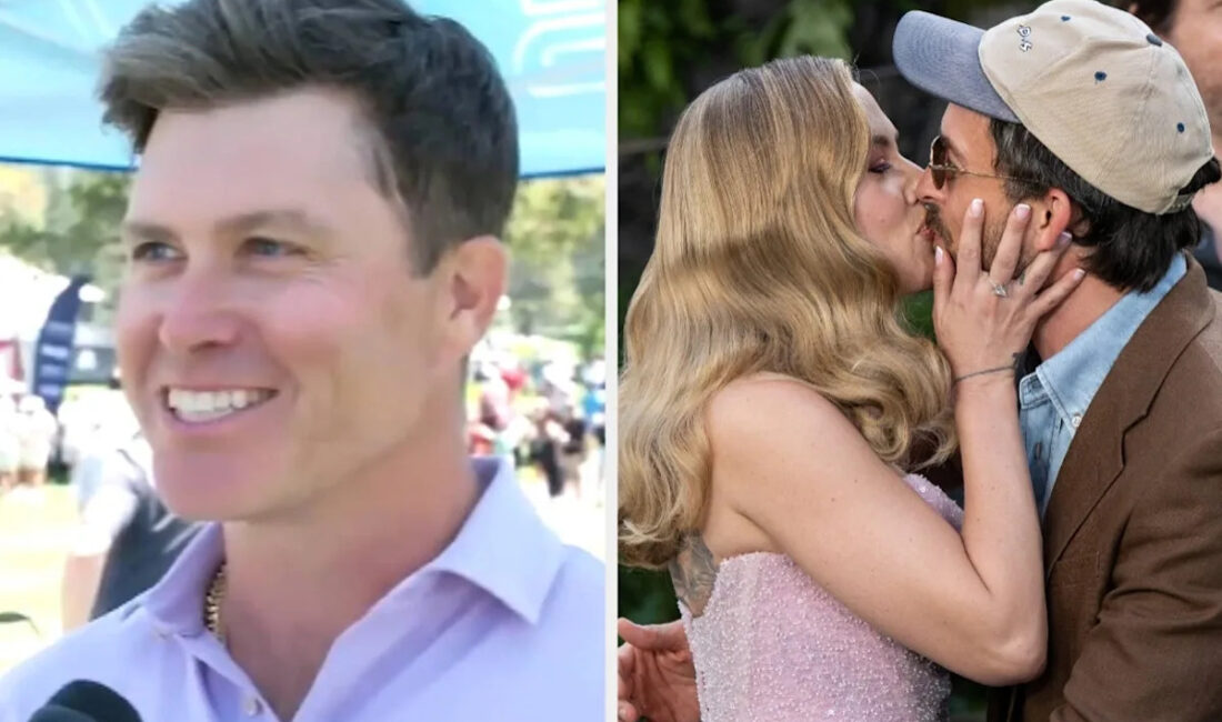 Scarlett Johansson ve Jonathan Bailey’nin Kırmızı Halı Öpücüğü, Colin Jost’u