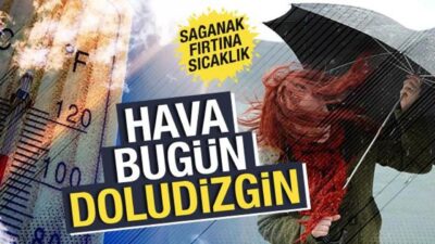 Hava Durumu: Türkiye Genelinde Yağış ve Kuvvetli Rüzgar Bekleniyor Meteoroloji