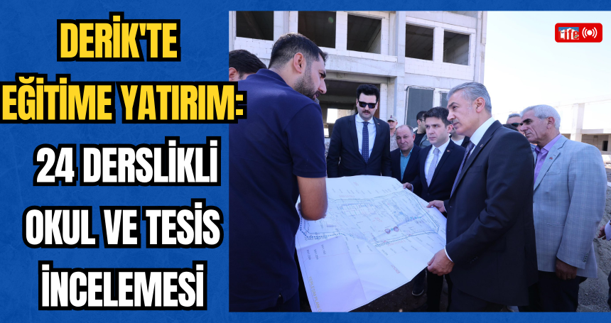 Derik’te Eğitime Nitelikli Yatırım: Yeni Okul Binamız ve Spor Tesislerimiz