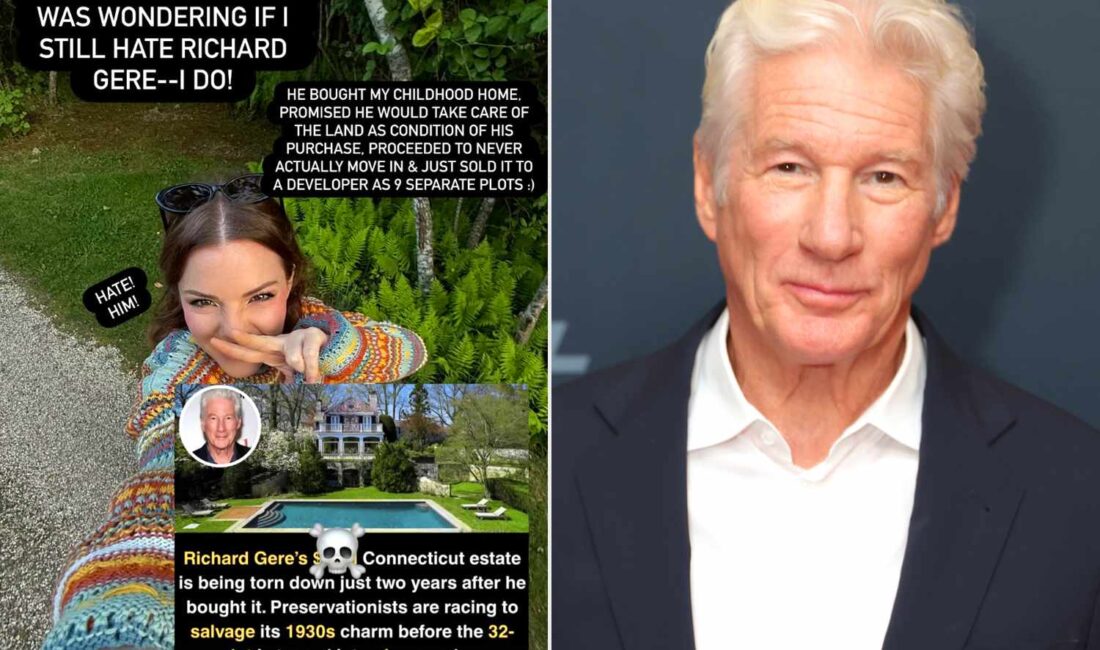 Lulu Simon, Richard Gere’ye Tepki Gösterdi: Çocukluk Evi Yıkılıyor Richard