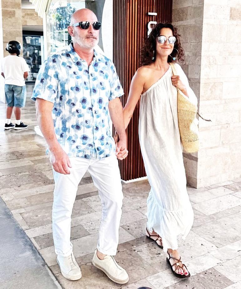 Arzum Onan ile Orkan Özkan el ele