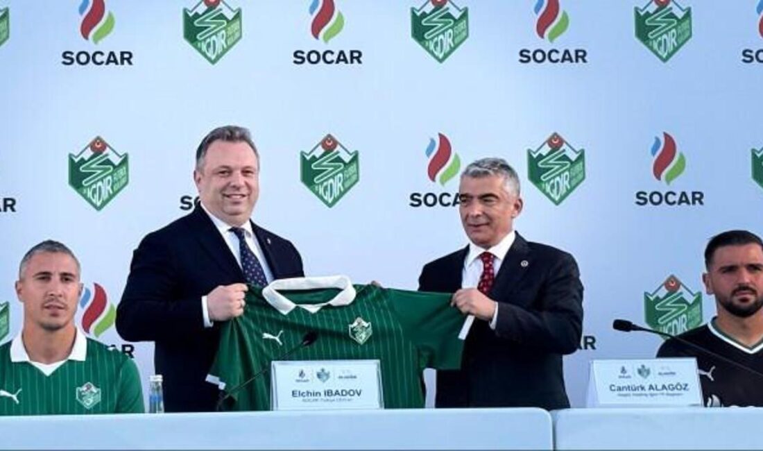 SOCAR ve Iğdır FK Arasında Sponsorluk Anlaşması İmzalandı Tören Ankara’da