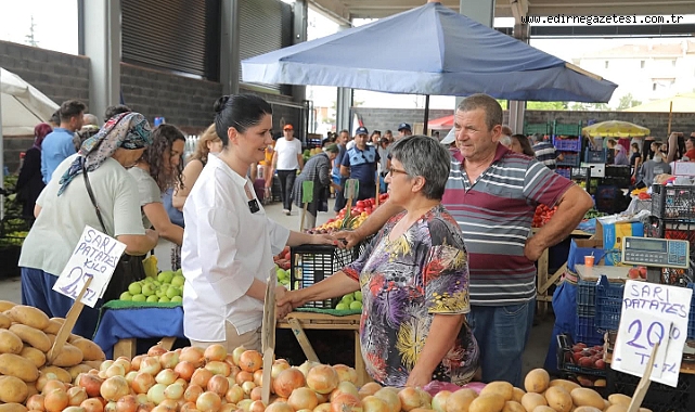 Son Dakika: Başkan Akın, Cumartesi Pazarı’nda Vatandaşlarla Buluştu Edirne’de Pazar