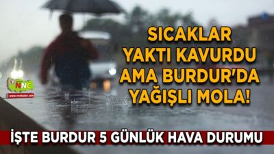 Hava Durumu: Burdur’da 15-19 Temmuz 2025 Hava Tahmini Genel Bakış