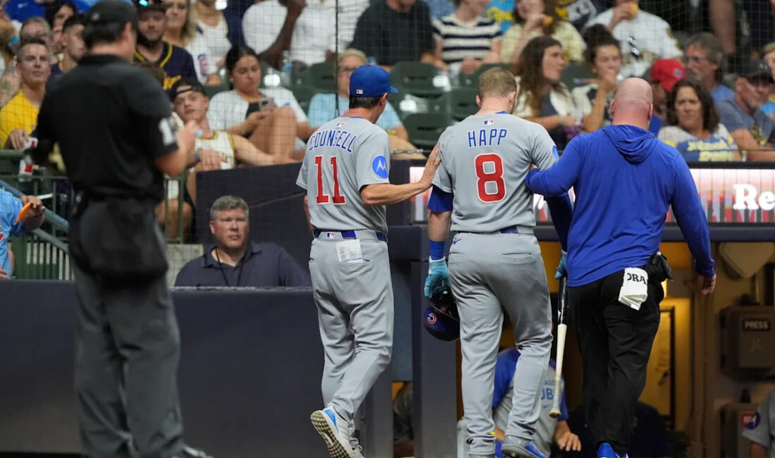 Ian Happ’ın Şininde Yaralanma: X-Ray Sonuçları Negatif Happ’ın Oyun Sonrası