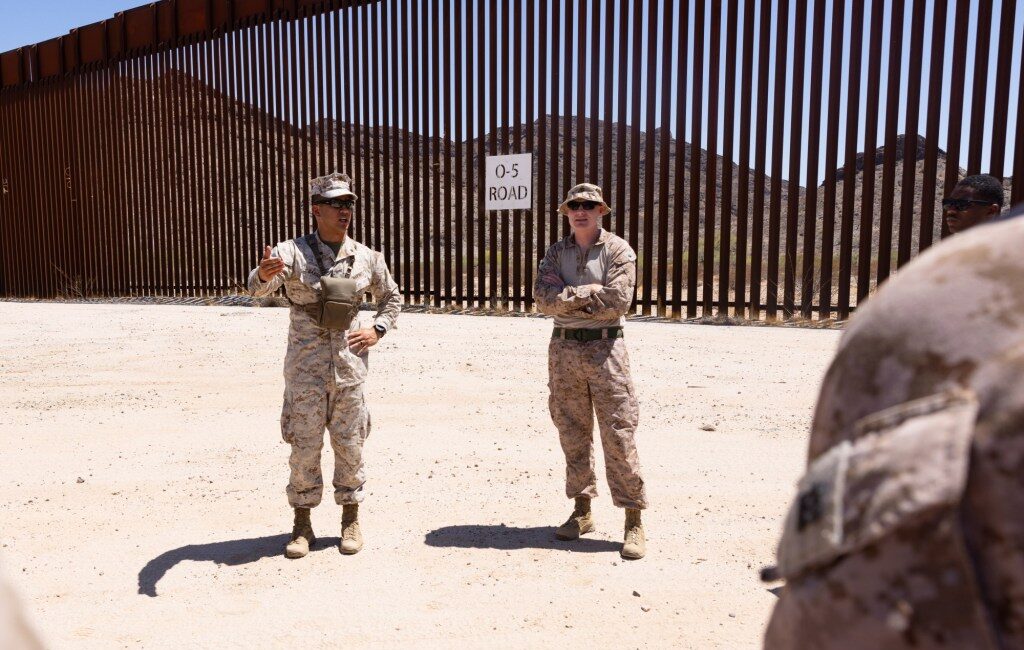 Camp Pendleton Marines Deploy to Support U.S. Border Operations New