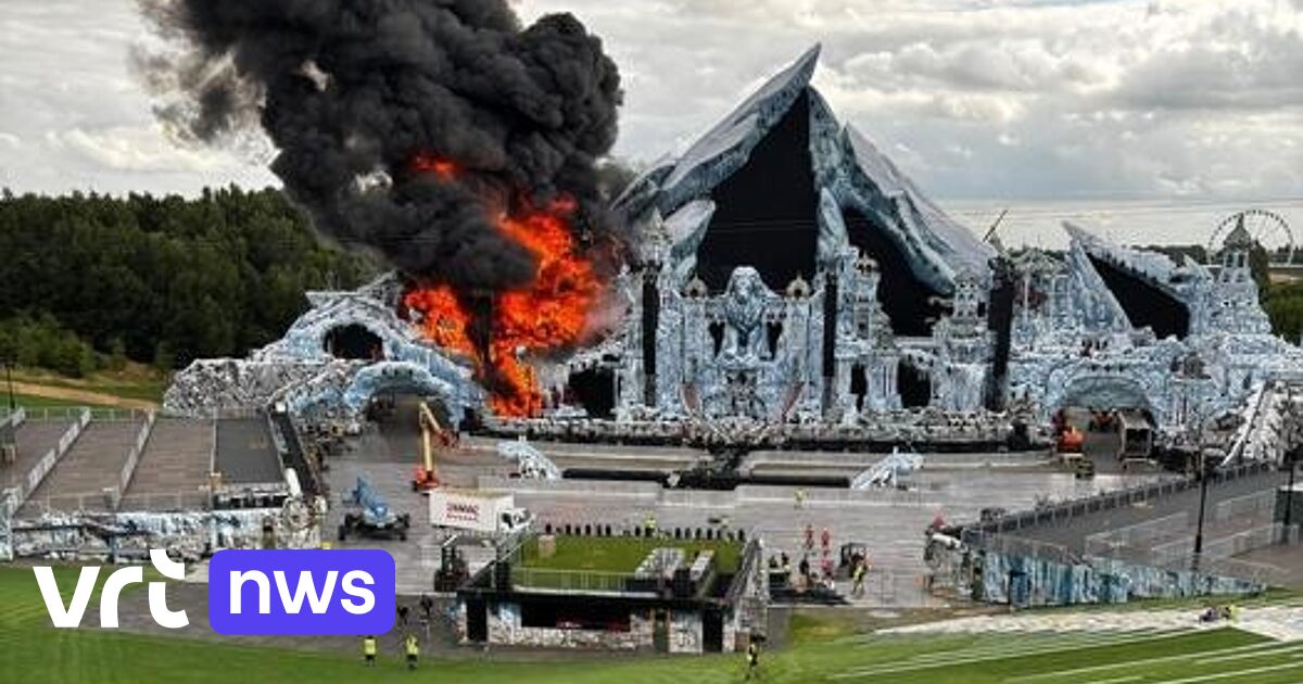 Voorbereidingen Festival te Boom Ondanks Huidige Brand Festivalorganisatie in Volle