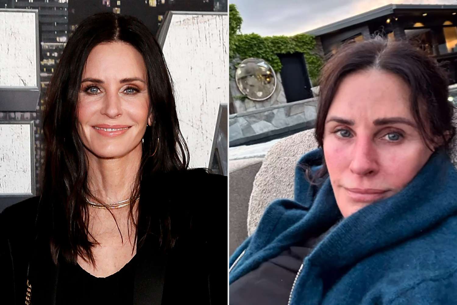 Courteney Coxun En Dogal Selfieleri Sivilce ve Alerji Anlari