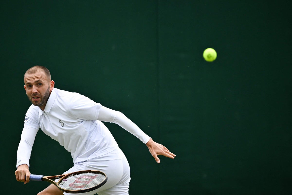 Dan Evans Wimbledon Centre Courta Donus Yapiyor Bir Yil Sonra