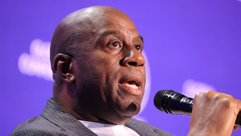 Magic Johnson'ın yatta basketbol oynadığı an