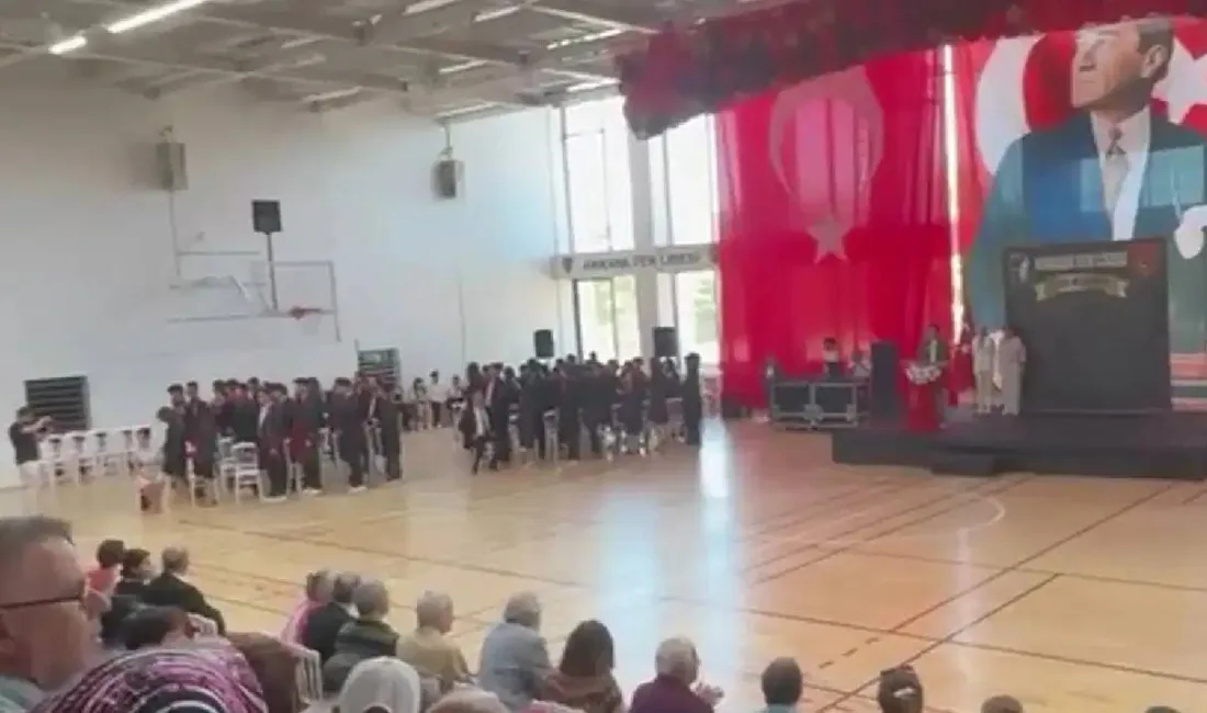 Ankara Fen Lisesi’nden Mezunlar, Mobbinge Karşı Seslerini Yükseltti Mezuniyet Töreninde