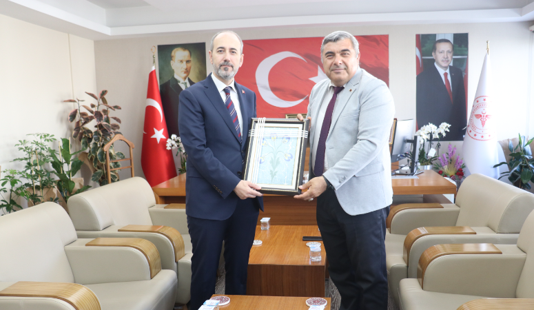 İl Milli Eğitim Müdürü Sünnetci’den İl Sağlık Müdürü Öztürk’e Hayırlı