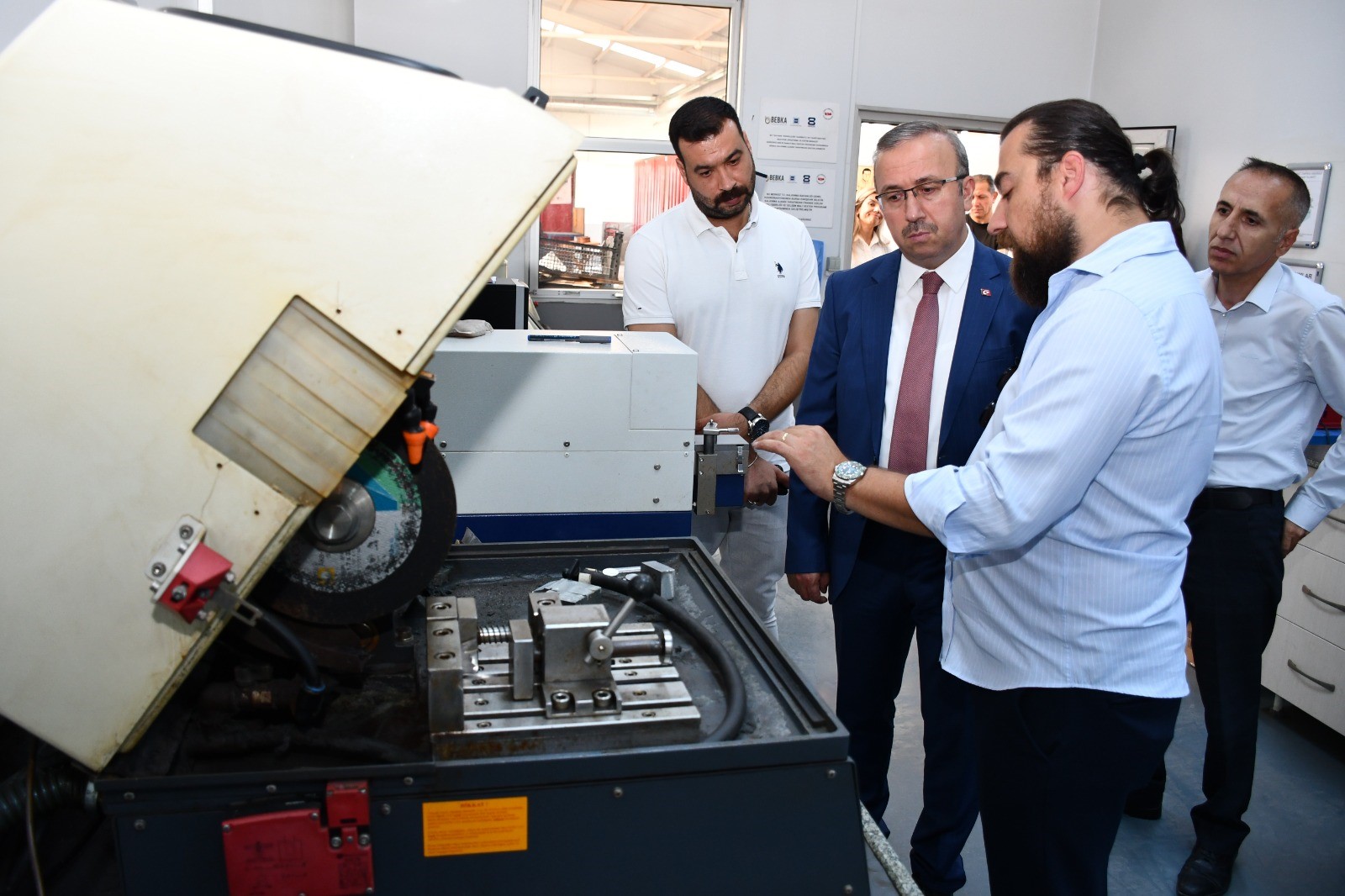 Egitimde Yenilikler Il Milli Egitim Muduru Sinan Aydin MEGEMi Ziyaret