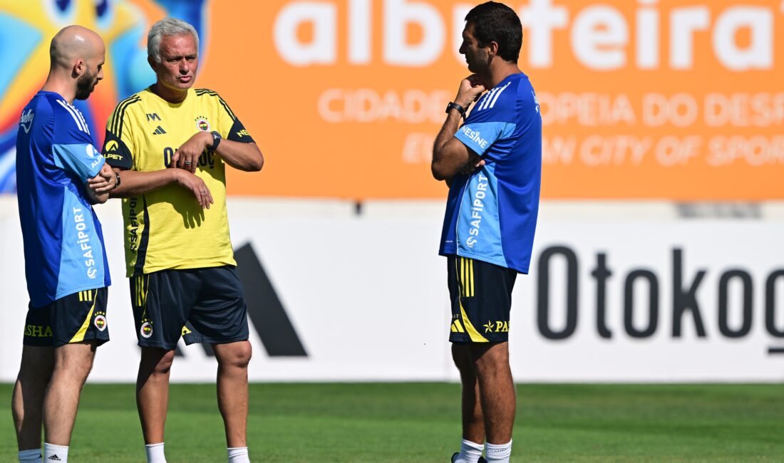 Fenerbahçe’de Mourinho Yönetiminde Yoğun Antrenman Fenerbahçe, Can Bartu Tesisleri’nde teknik
