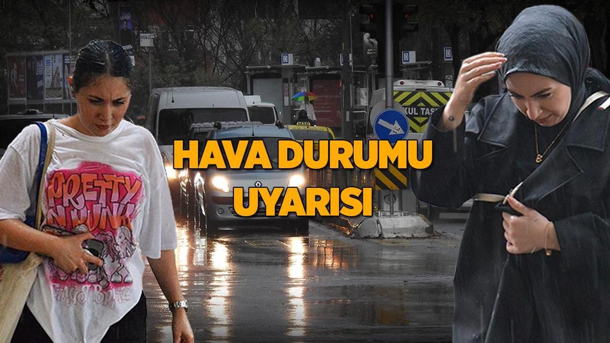 Flas Gelisme Bugun Hava Durumu Icin Kuvvetli Yagis Uyarisi