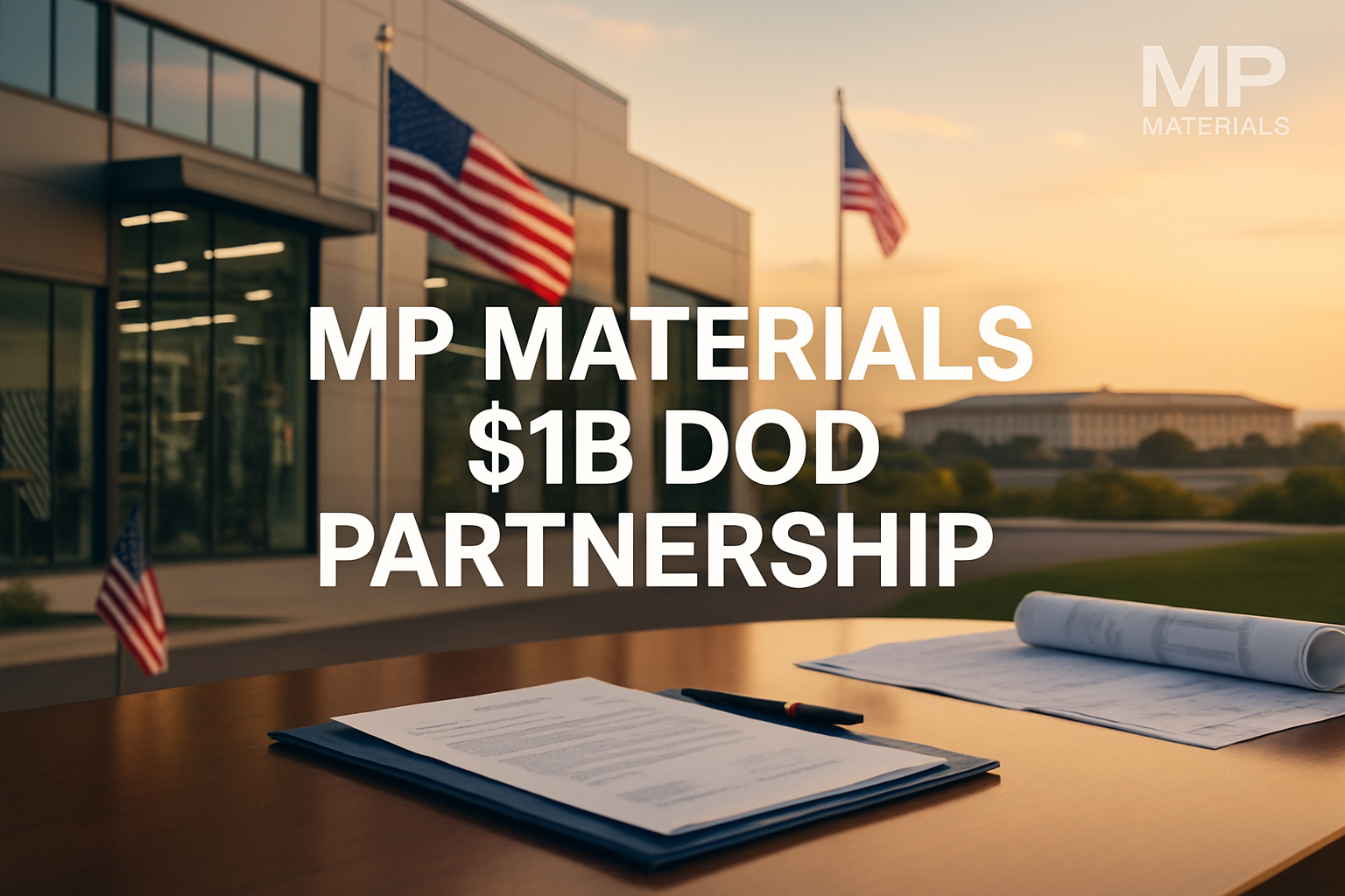 MP Materials ve DoD’den Stratejik Ortaklık: Yerli Nadide Element Üretimini