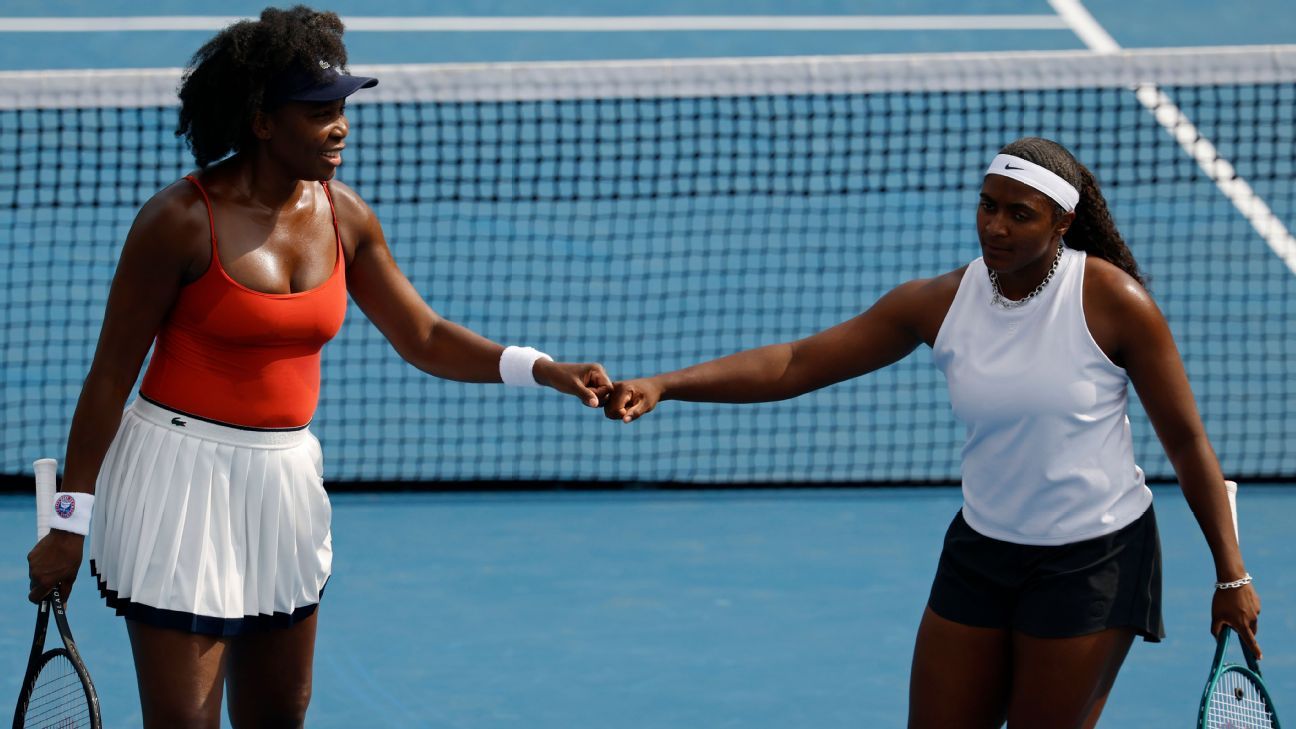 Venus Williams’ın DC Open’daki Çiftler Mücadelesi Sona Erdi İkinci Turda
