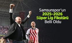 Samsunspor’un 2025–2026 Süper Lig Fikstürü Belli Oldu