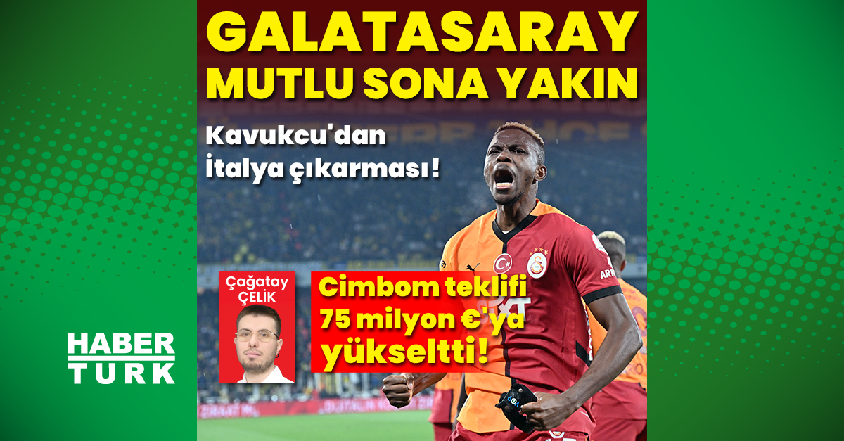 Galatasaray Osimhen Icin Transfer Teklifini 75 Milyon Euroya Yukseltti
