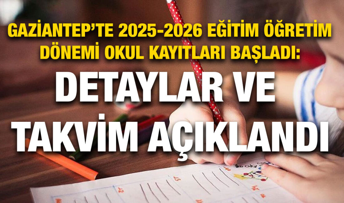 Eğitimde Yeni Dönem: Kayıt Süreçleri Başladı Kayıtların Otomatik Sistem Üzerinden