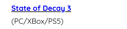 State of Decay 3