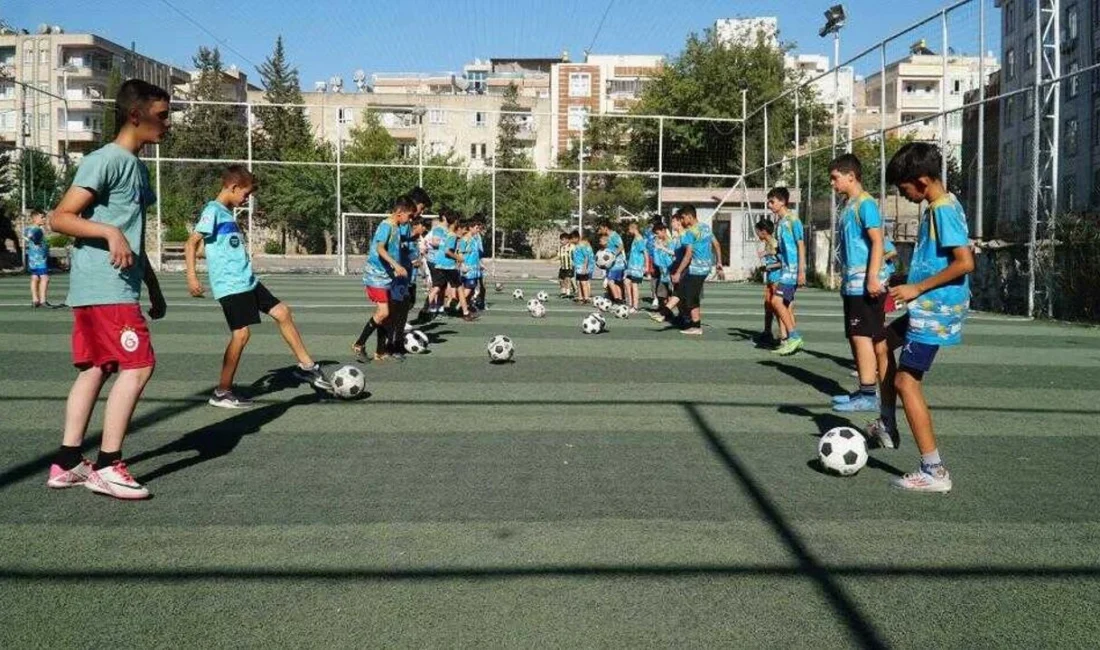 Eyyübiye’de Yaz Futbol Kursları Başarıyla Devam Ediyor Genç Yetenekler İçin