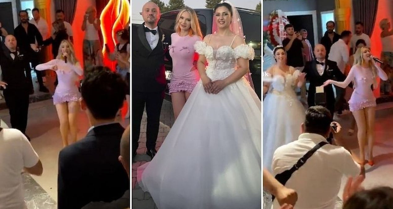 Giresundaki Dugunde Surpriz Unlu Sanatci Davetlileri Sasirtti