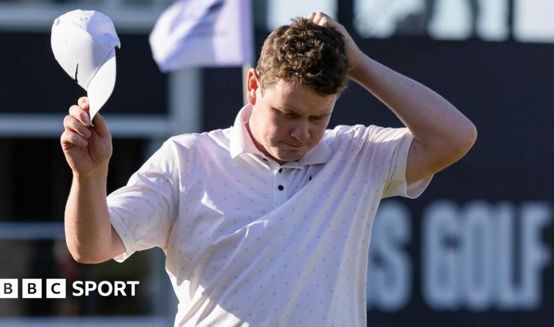 İngiltere’nin Harry Hall, Golf Turnuvasında İkinci Sırada Turnuvanın İlk Gününden