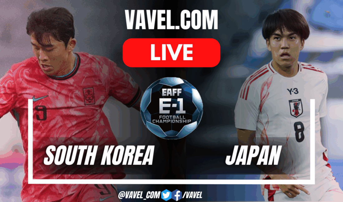 Güney Kore ile Japonya Arasındaki EAFF E-1 Futbol Şampiyonası Maçı: