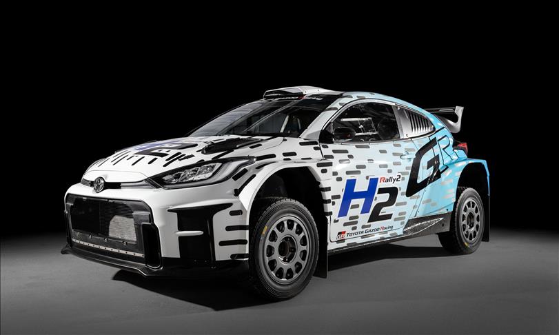 Toyota’nın Hidrojenli GR Yaris Rally2 H2 Konsepti WRC Finlandiya Rallisi’nde